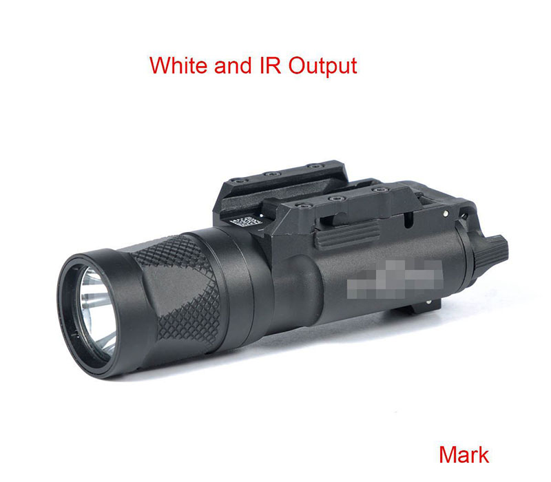 Surefire X300V-IR Flashlight White and IR Output Black